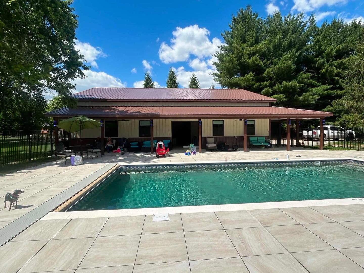 Pool House & Patio